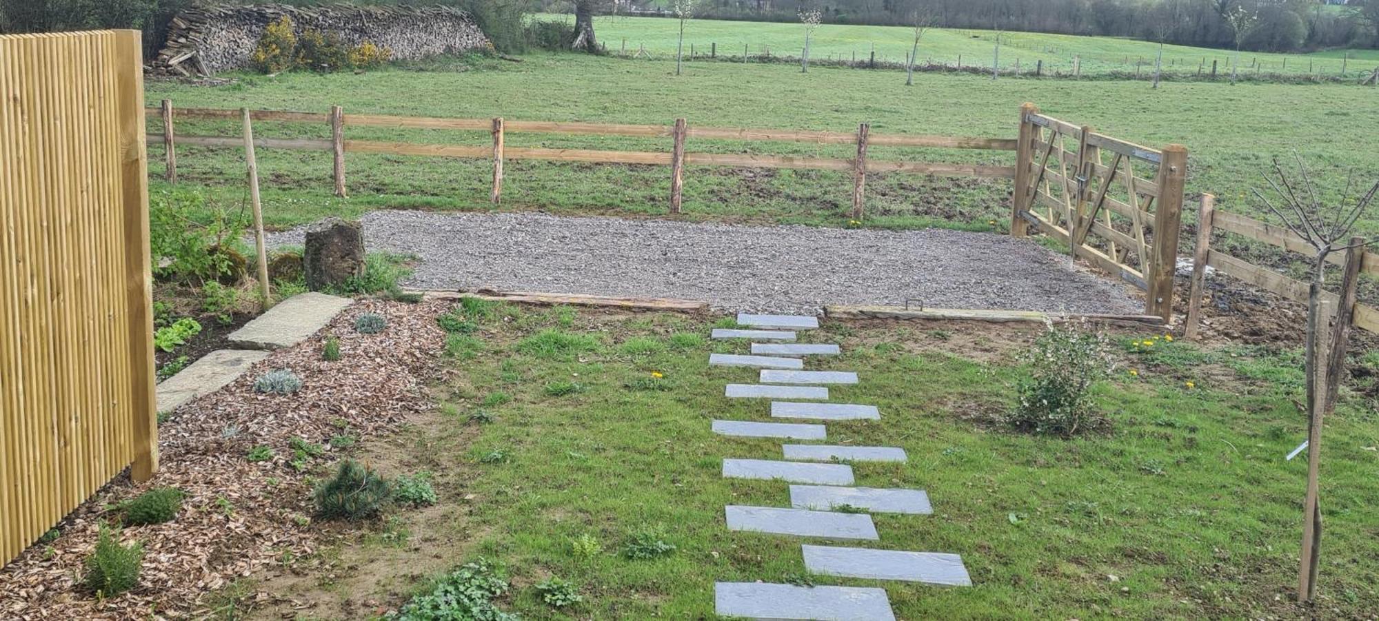 Roulotte A La Ferme Buissonniere Villa La Lande-de-Louge Kültér fotó