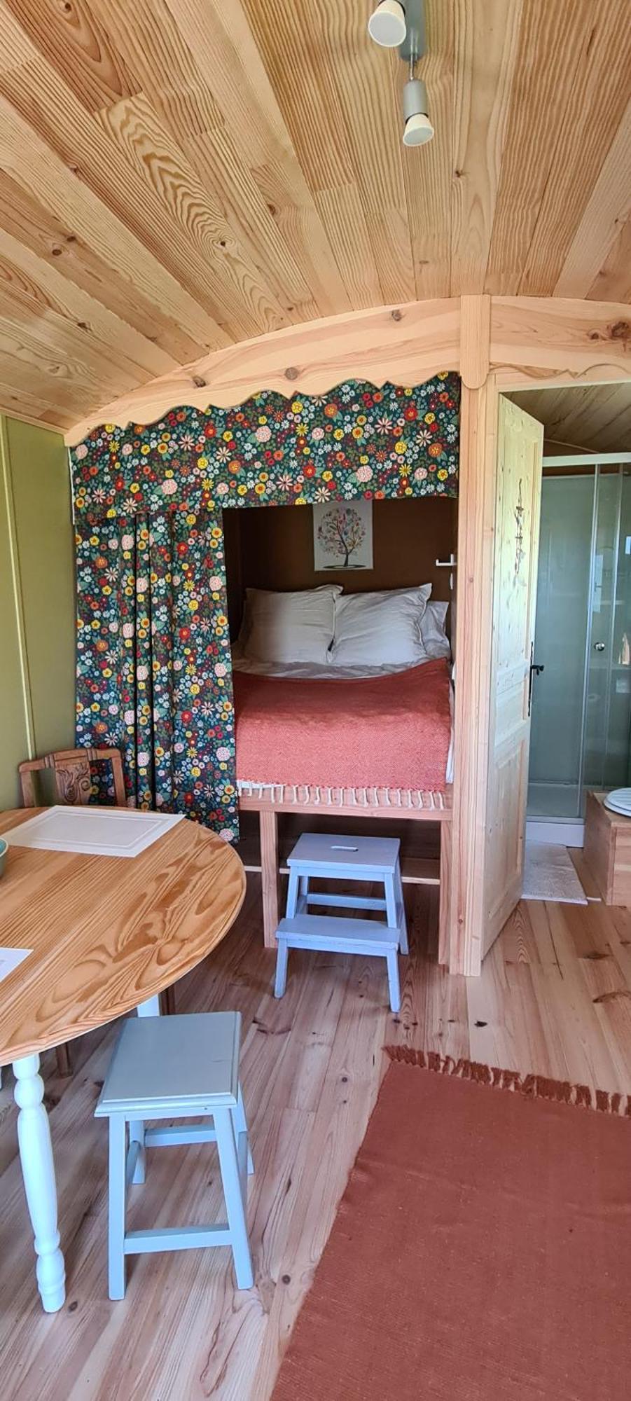 Roulotte A La Ferme Buissonniere Villa La Lande-de-Louge Kültér fotó